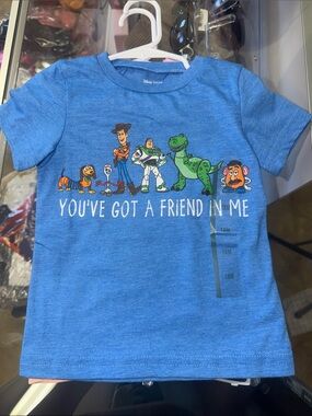 Disney Blue Toy Story 'You've Got a Friend in Me' Kids Tee